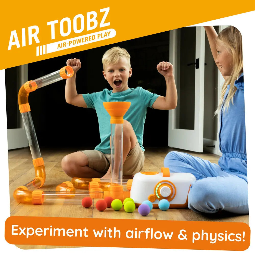 Air Toobz STEM Construction Set – Creative Air-Powered Building Fun for Kids