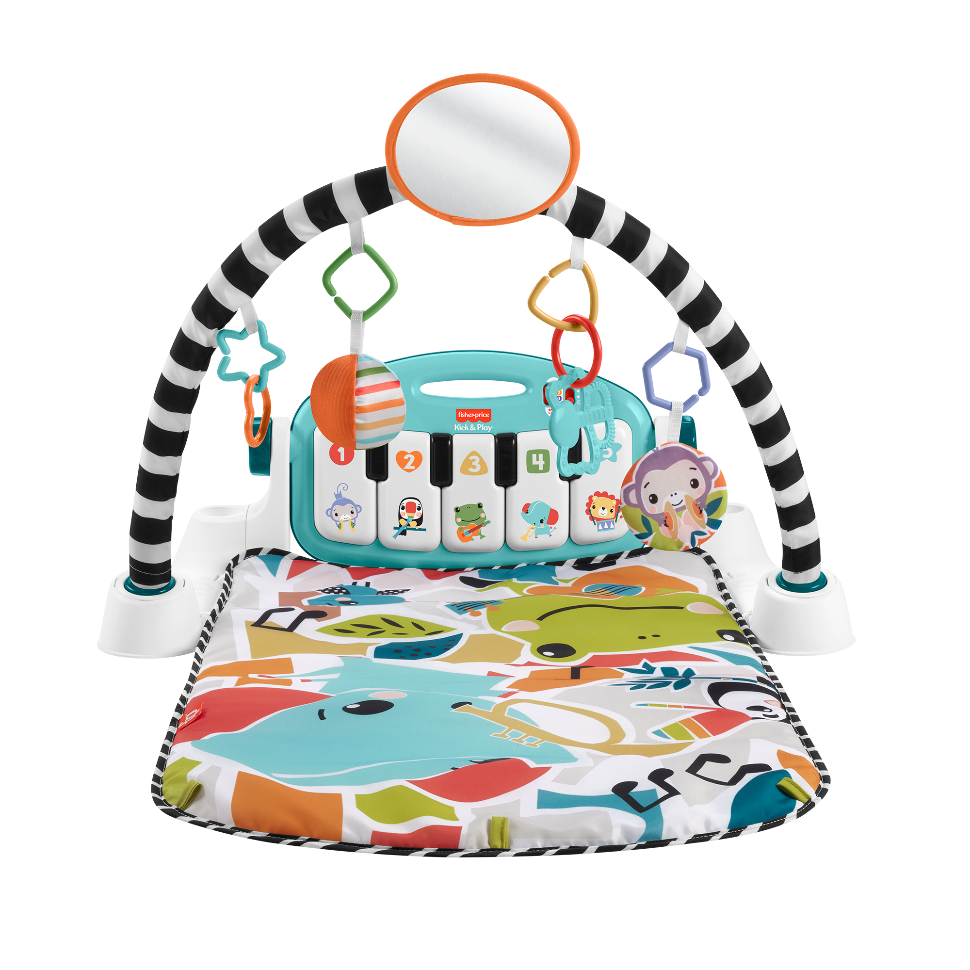 Fisher-Price Glow and Grow Kick & Play Piano Gym