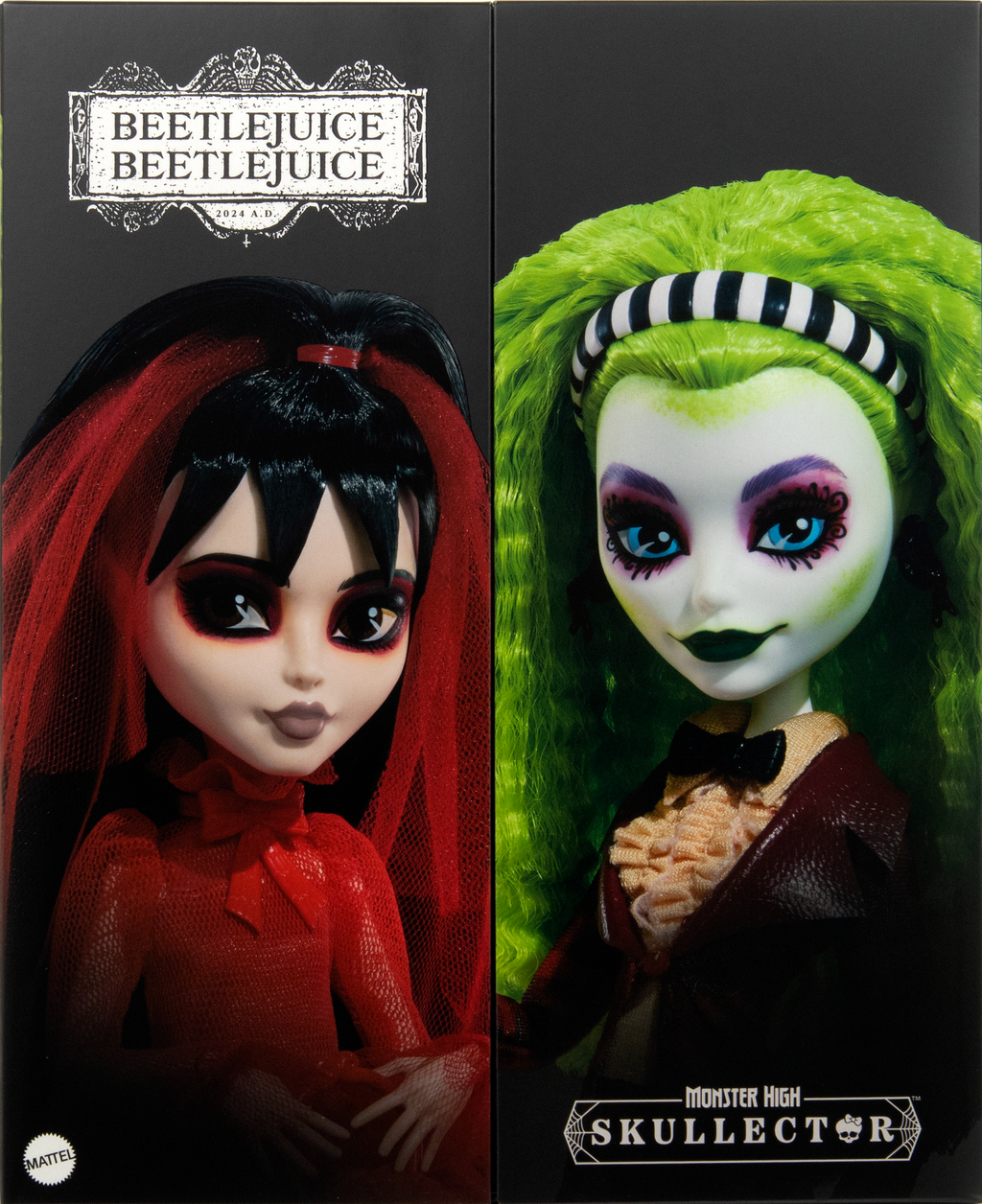 Monster High Skullector Betelgeuse and Lydia Doll 2-Pack
