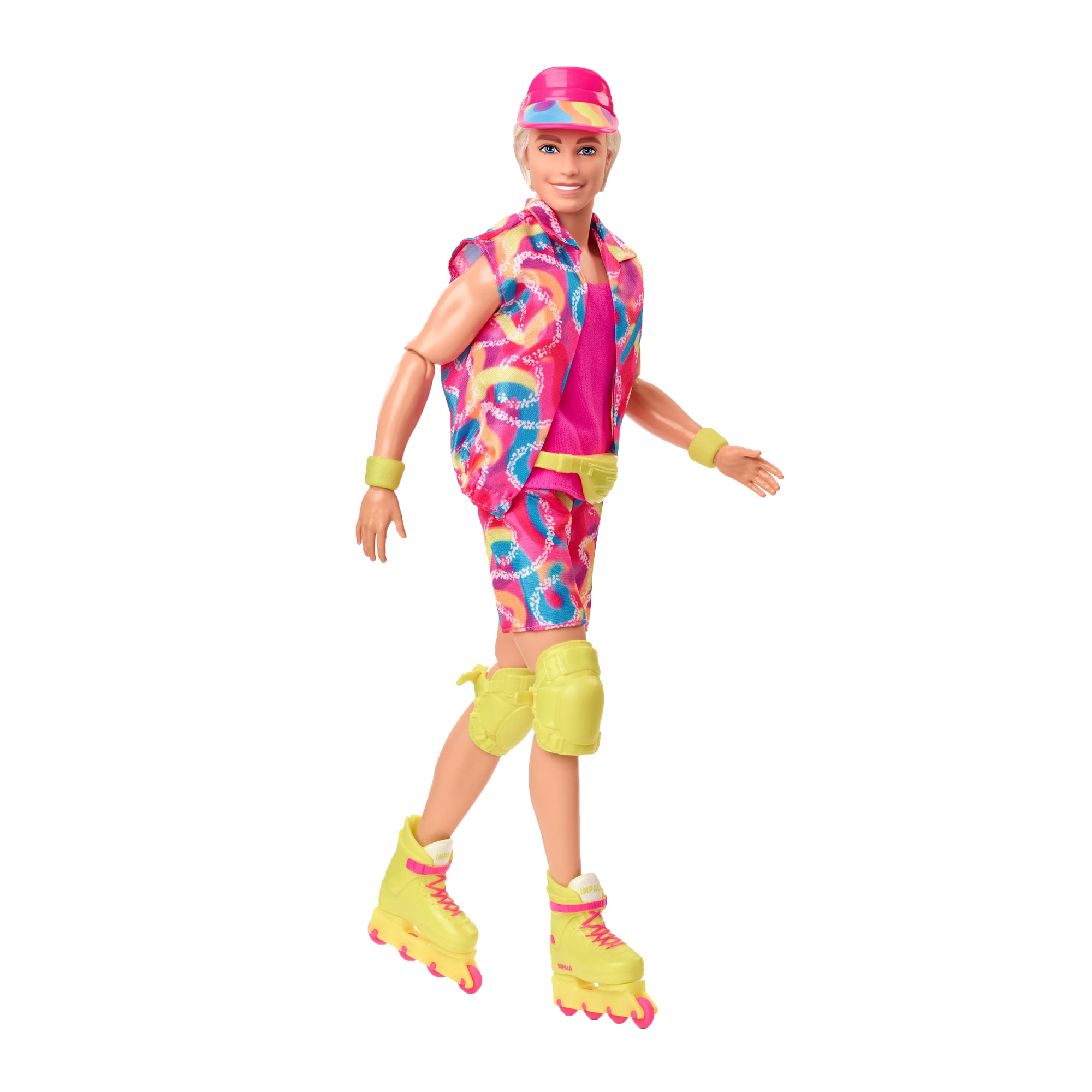 Barbie Movie Collectible Ken Doll in Inline Skating Outfit